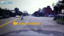 SUV crashes into a traffic police officer