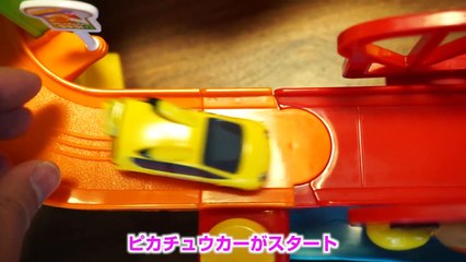 アンパンマンミニカー対決　「アンパンマン」vs「ピカチュウカー」anpanman-dtgI7MnEq0A