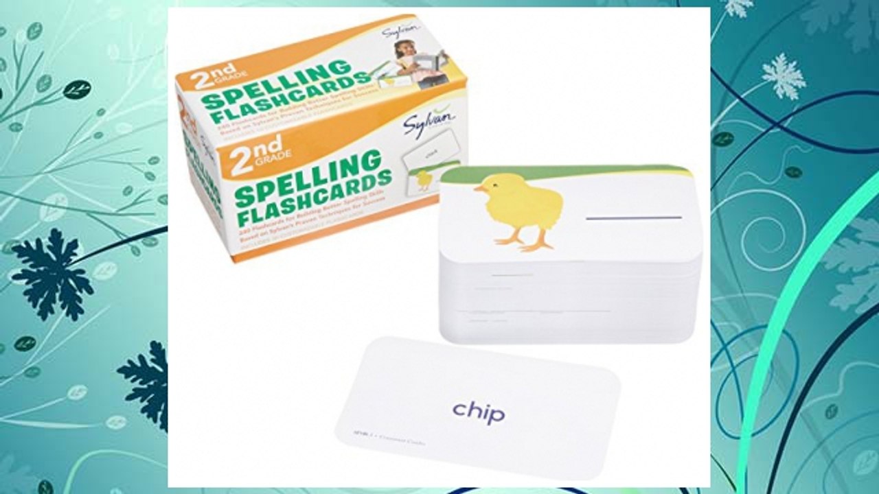 Download PDF 2nd Grade Spelling Flashcards: 240 Flashcards for Building Better Spelling Skills Based on Sylvan's Proven Techniques for Success (Sylvan Language Arts Flashcards) FREE