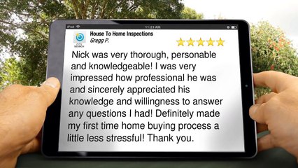 House To Home Inspections Waukesha Remarkable 5 Star Review by Gregg P.