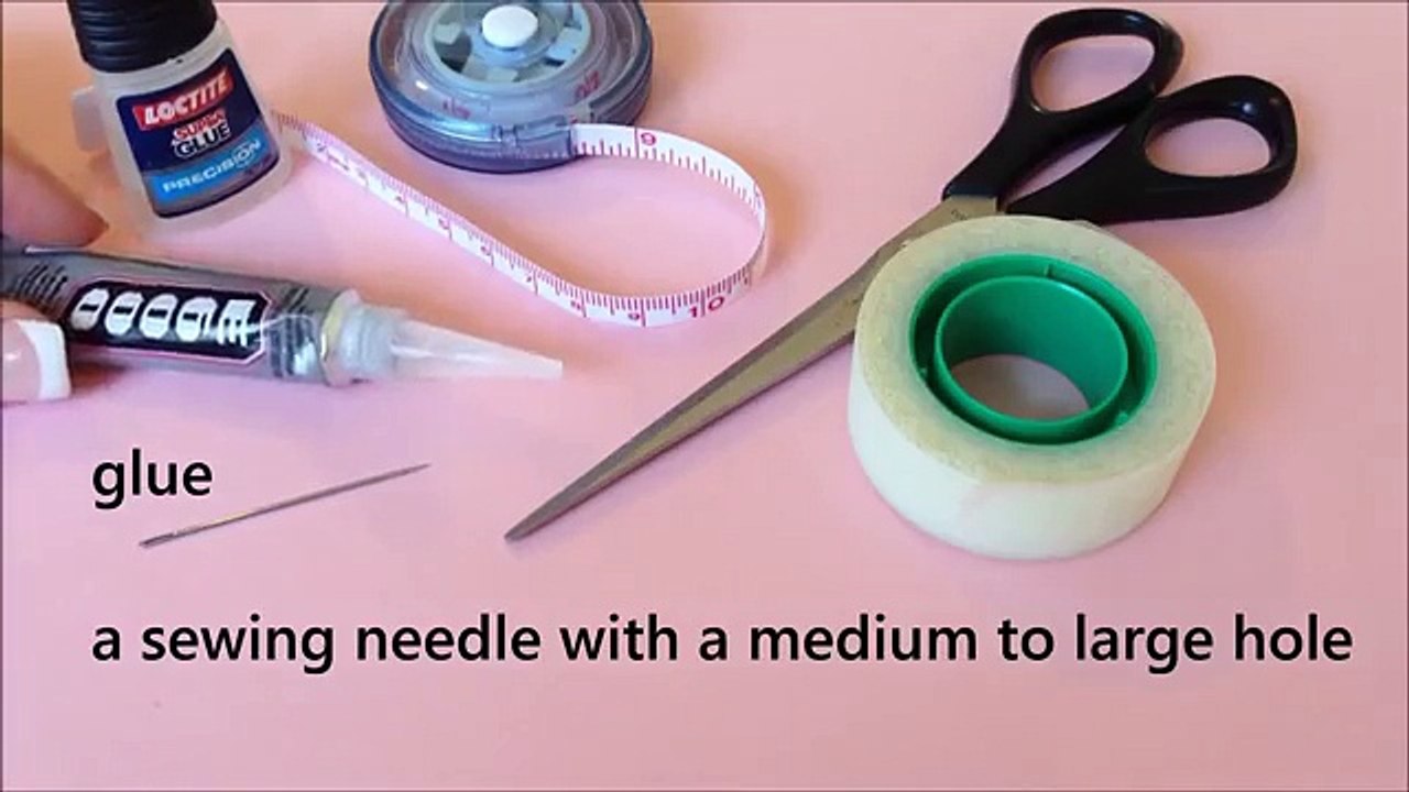 Make a knotted macrame friendship bracelet - jewelry making tutorial