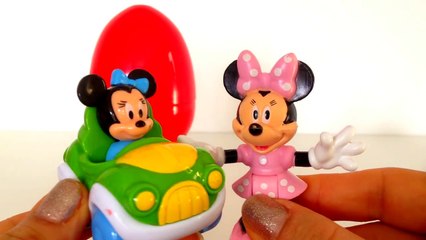Mickey Mouse and Minnie Mouse Surprise Eggs unboxing-T0dwVmmhqwk
