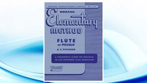 Download PDF Rubank Elementary Method - Flute or Piccolo (Rubank Educational Library) FREE