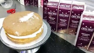 How to make Shiny , Chocolaty & Creamy cake With Whipy Whip Non Dairy Cream