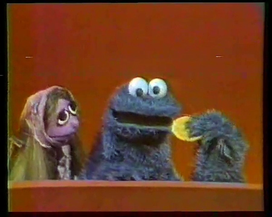 Sesamstraat - Koekiemonster deelt een koekje