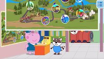 #Пеппа Гиппо | Детский железнодорожная станция | #Peppa Hippo