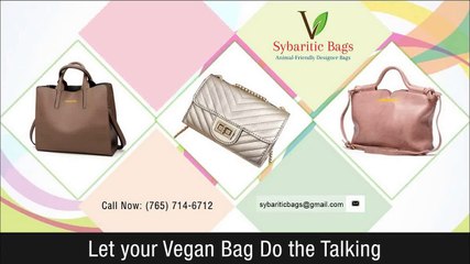 Let Your Vegan Bag Do the Talking