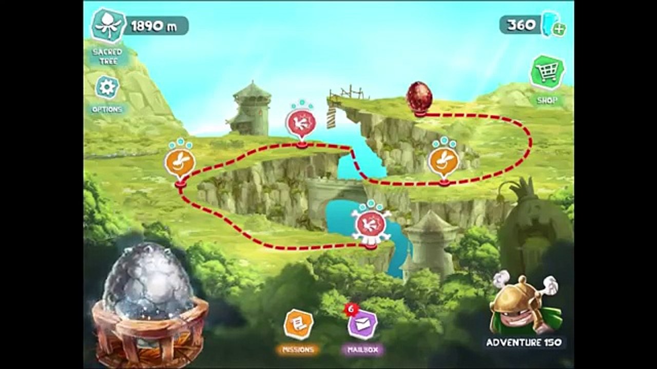 Rayman Adventures (Adventure 151-152) iOS / Android Gameplay Video - Part 70