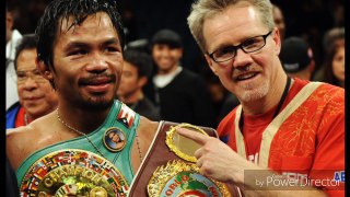 Manny Pacquiao was scared to take the test