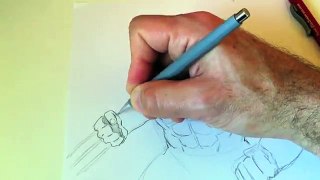 Drawing Wolverine