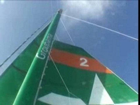 transat jacques vabre 2007 cammas en mer