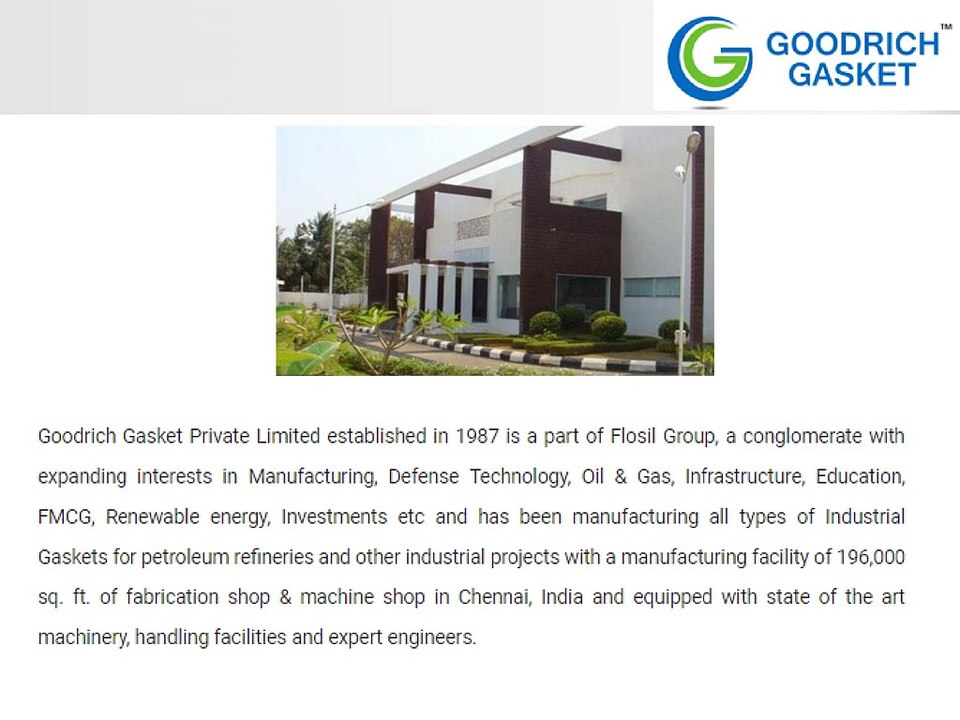 Non-Metallic Gasket Corrugated Metallic Gasket | Metal Jacketed Gasket | Non-Metallic Flat Gaskets | Corrugated Metallic