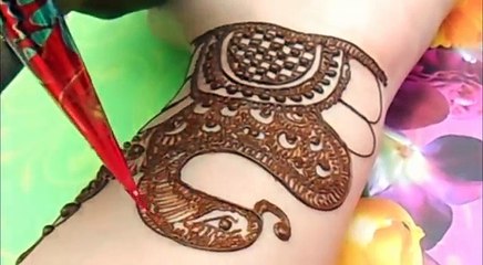 How To Do mehndi designs for hands:Draw Henna Mehendi Tatto 4 Eid