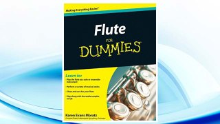 Download PDF Flute For Dummies FREE