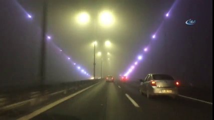 FSM Köprüsünde Sis Etkili Oldu