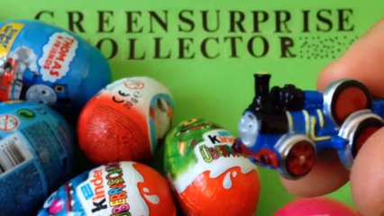 20 Surprise Eggs Kinder Surprise Disney Planes Thomas and Friends Hello Kitty Cars 2-zZnwcjHyzgM
