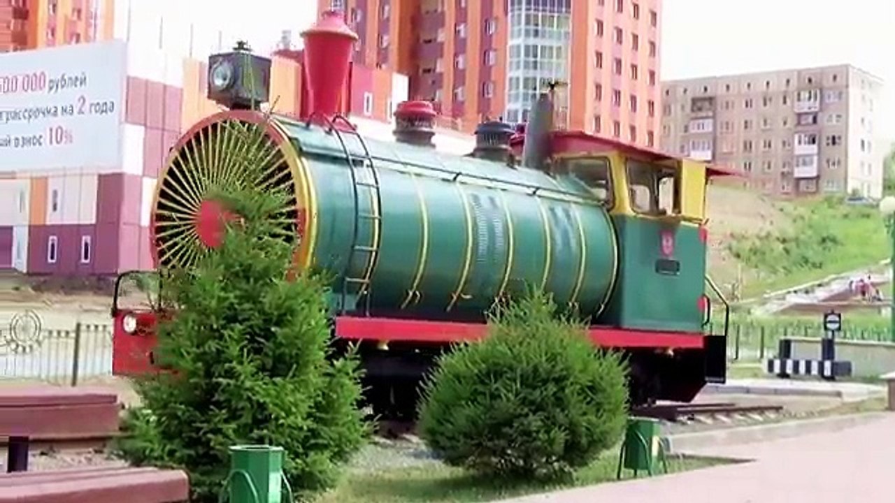 Детская Железная Дорога ДЖД Кемерово Поезда для Детей Дорога Детства ВИДЕО ДЛЯ ДЕТЕЙ