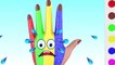 Bad Baby HAND with tantrum Crying for 3D Lollipops BODY PAINT - Learn colors Finger Family song