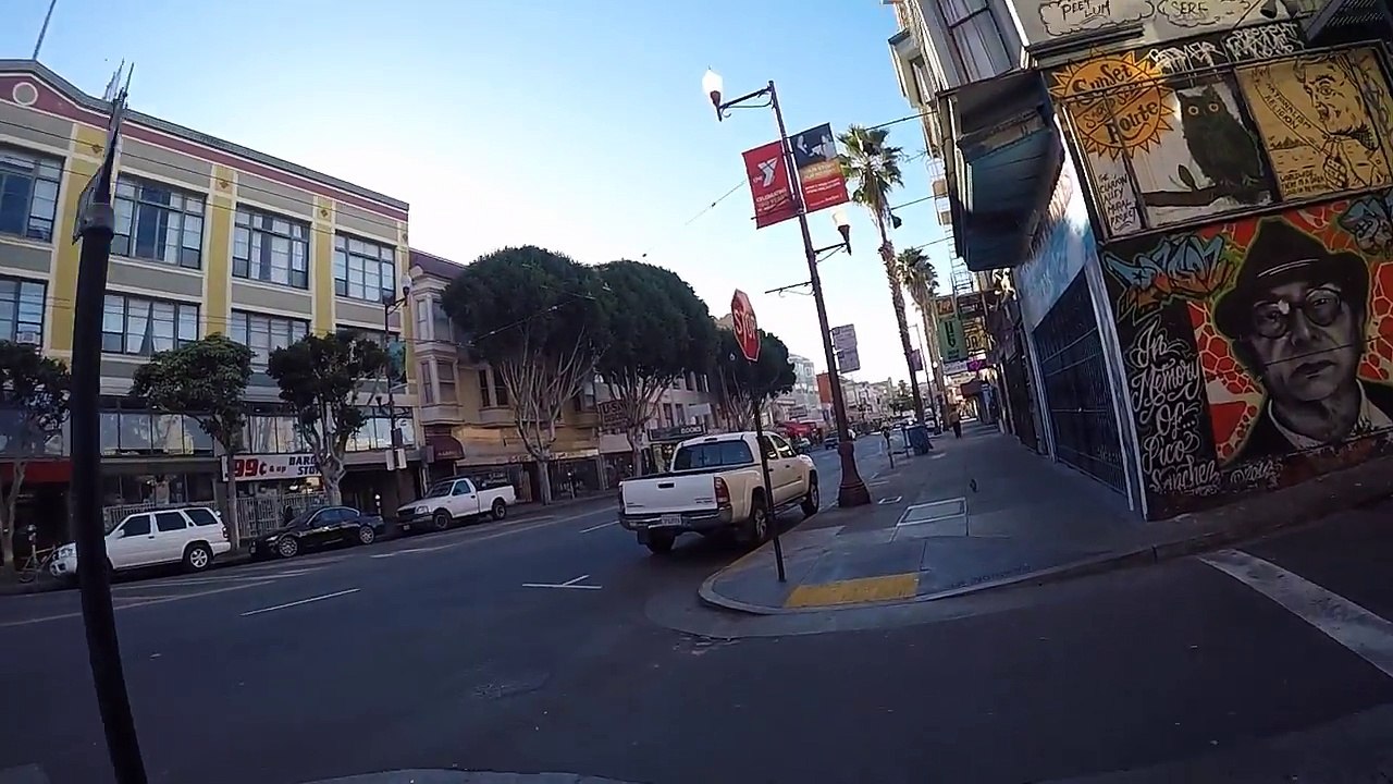Walking in the Mission from 18th to 17th Streets GoPro