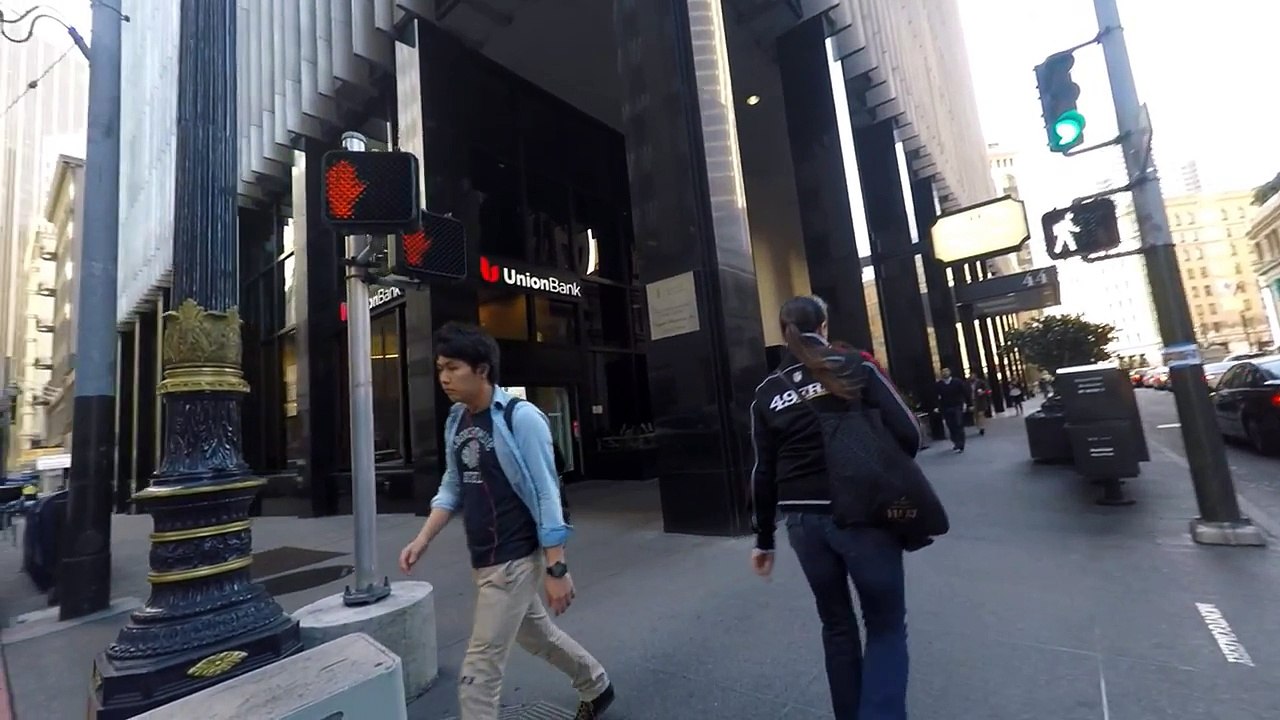 Gopro Walk in San Francisco's Financial District
