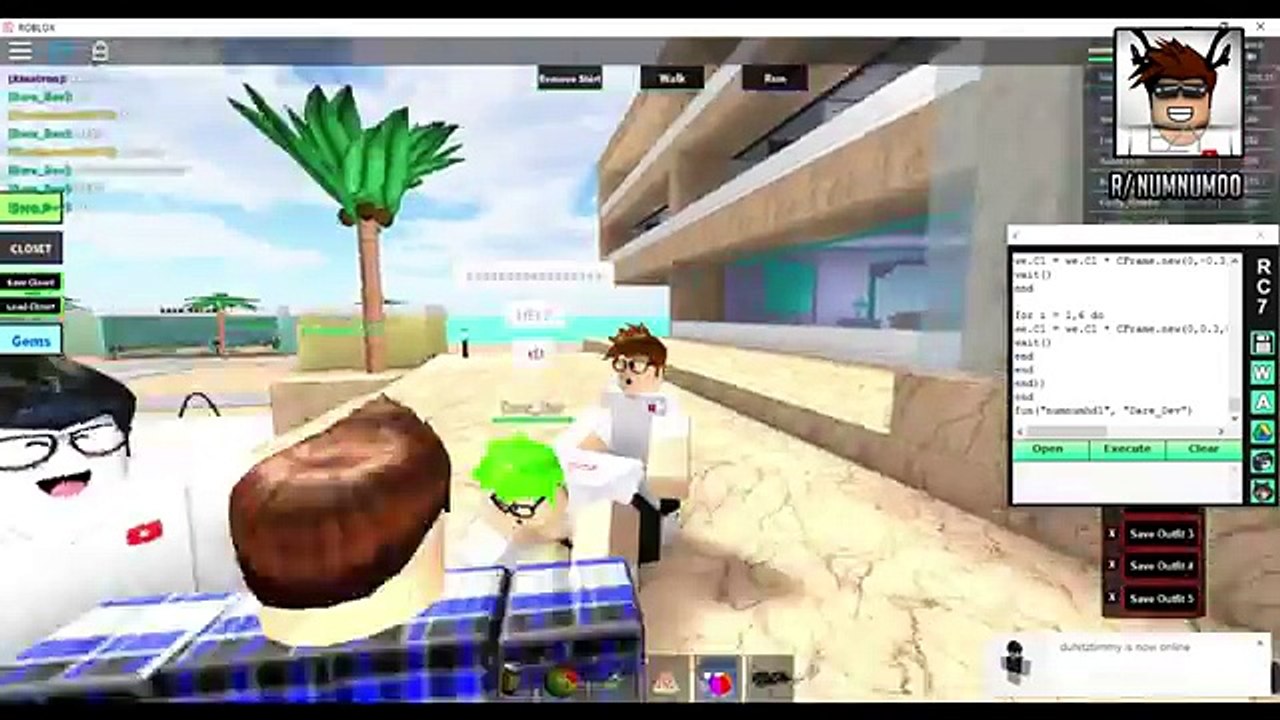 Roblox RC7 LVL7 EXPLOIT TROLLING