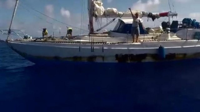 Затерянные в океане: полчти погода в дрейфе