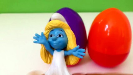 The smurfs Surprise Eggs Kids Toys-wlf2QwQ7ReY