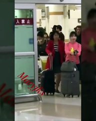 JANG KEUN SUK AT HANEDA AIRPORT ARRİVAL TO GIMPO AIRPORT KOREA 26.10.2017