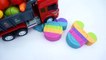 DIY How To Make Kinetic Sand Rainbow Mickey Mouse VS Truck Car Learn color mp4