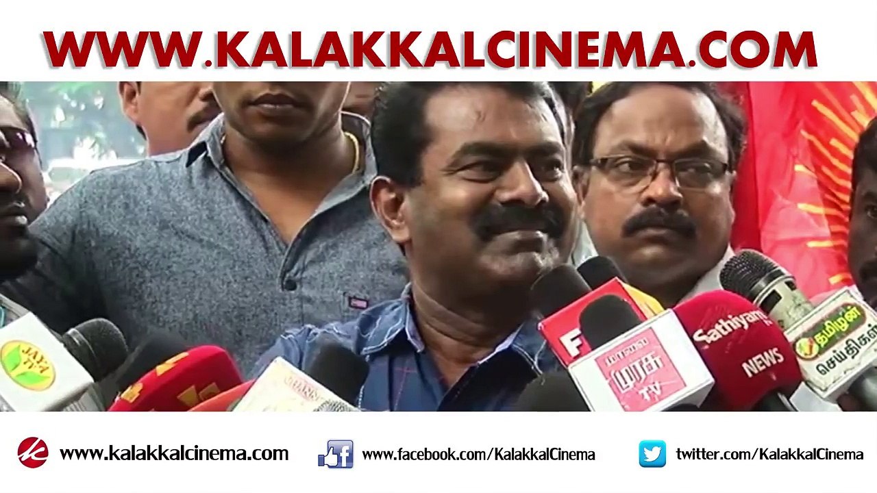 VIJAY has no courage.. Seeman got Angry - Mersal - Thirumurugan - Thalapathy