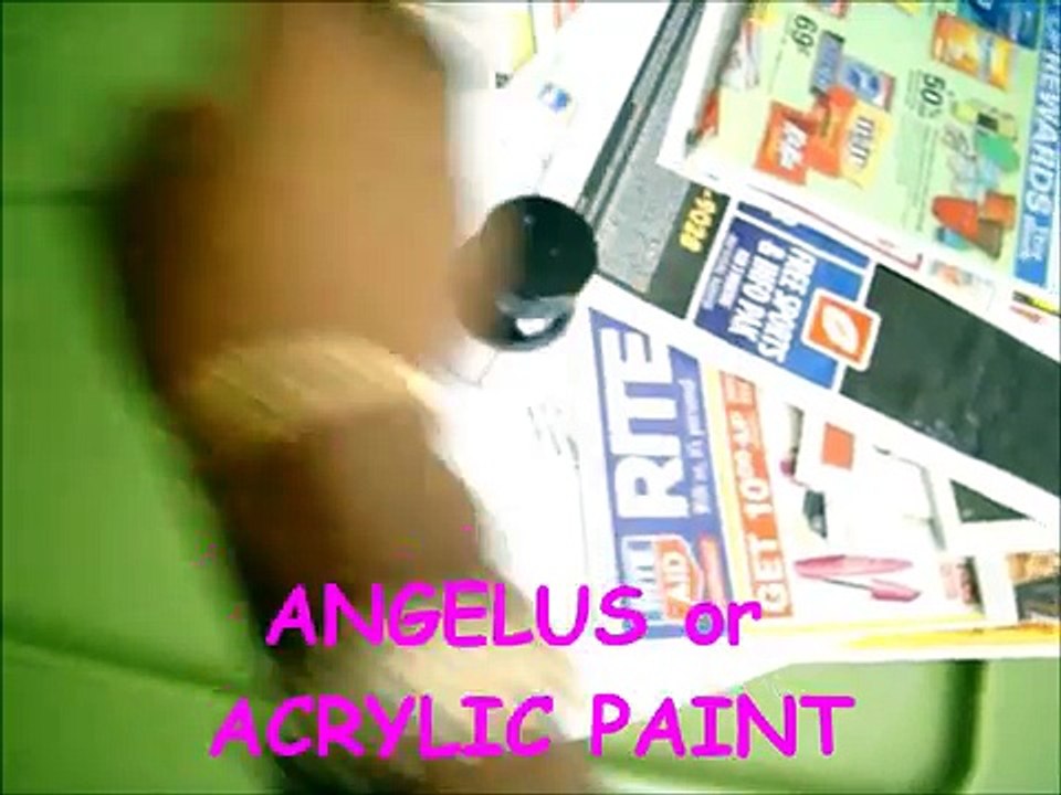 How to Paint Custom Timberlands