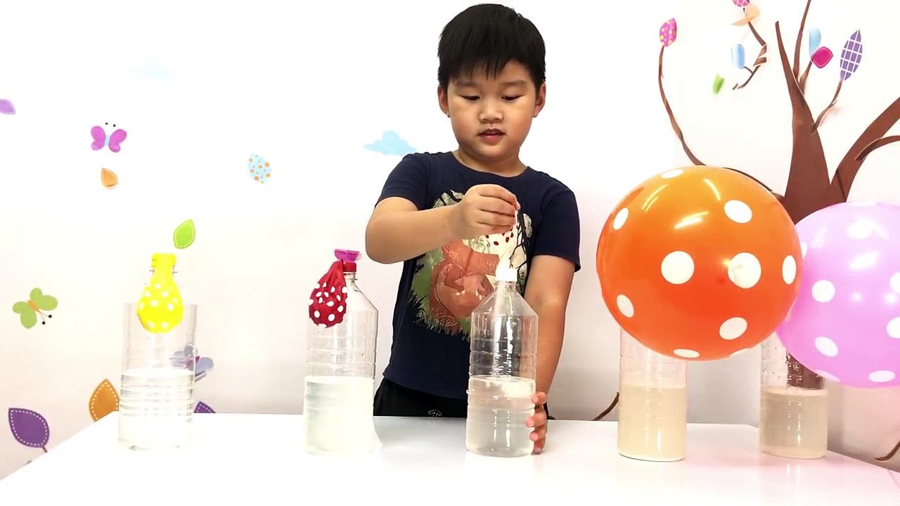 Bad baby play suprise Giant balloons! colors for kids Nursery Rhymes Kids songs & Learn colors