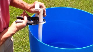 Aquaponics Grow Tower Water Delivery System Part 1