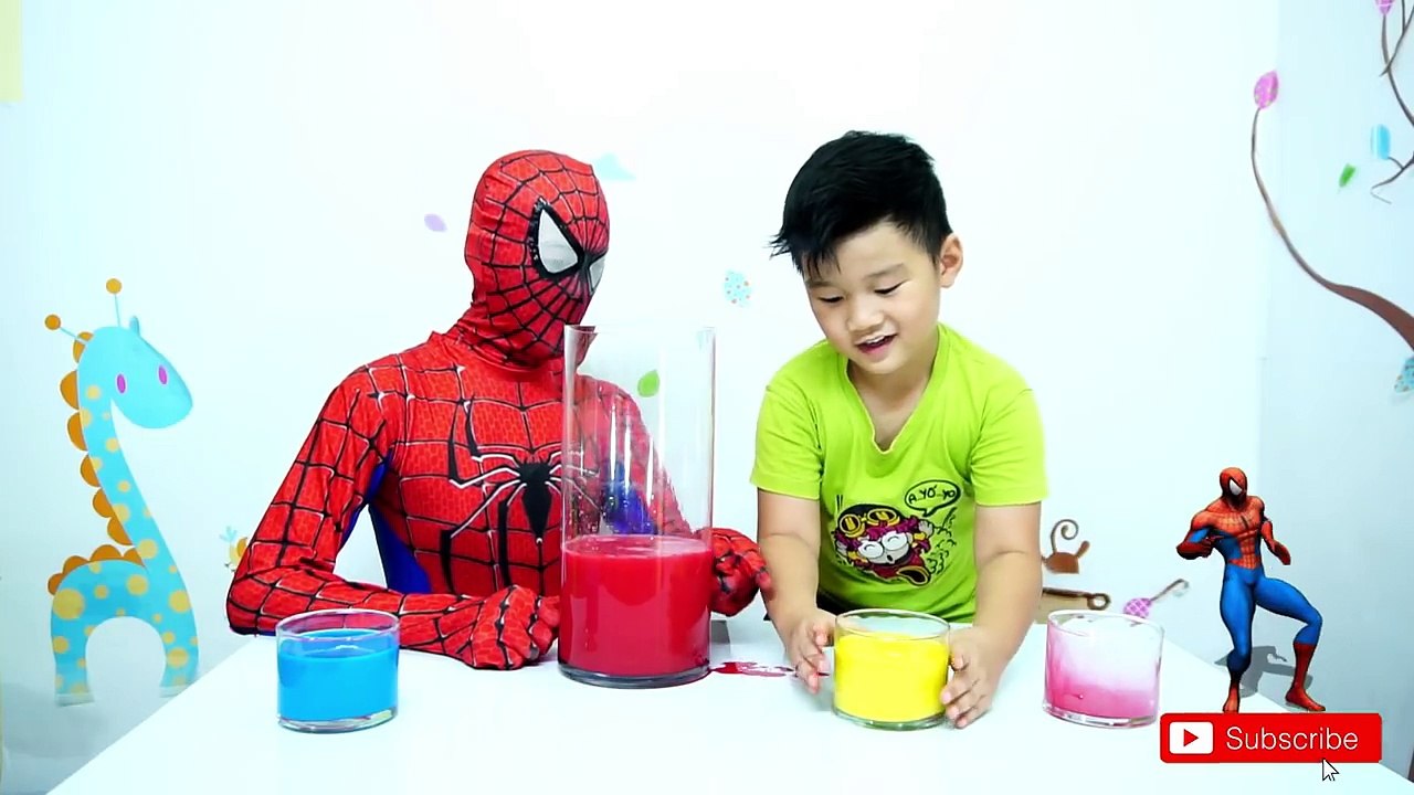 Learn Colors with Bad Baby and Colors Water Finger Family Kids Songs for Kids - KTRV