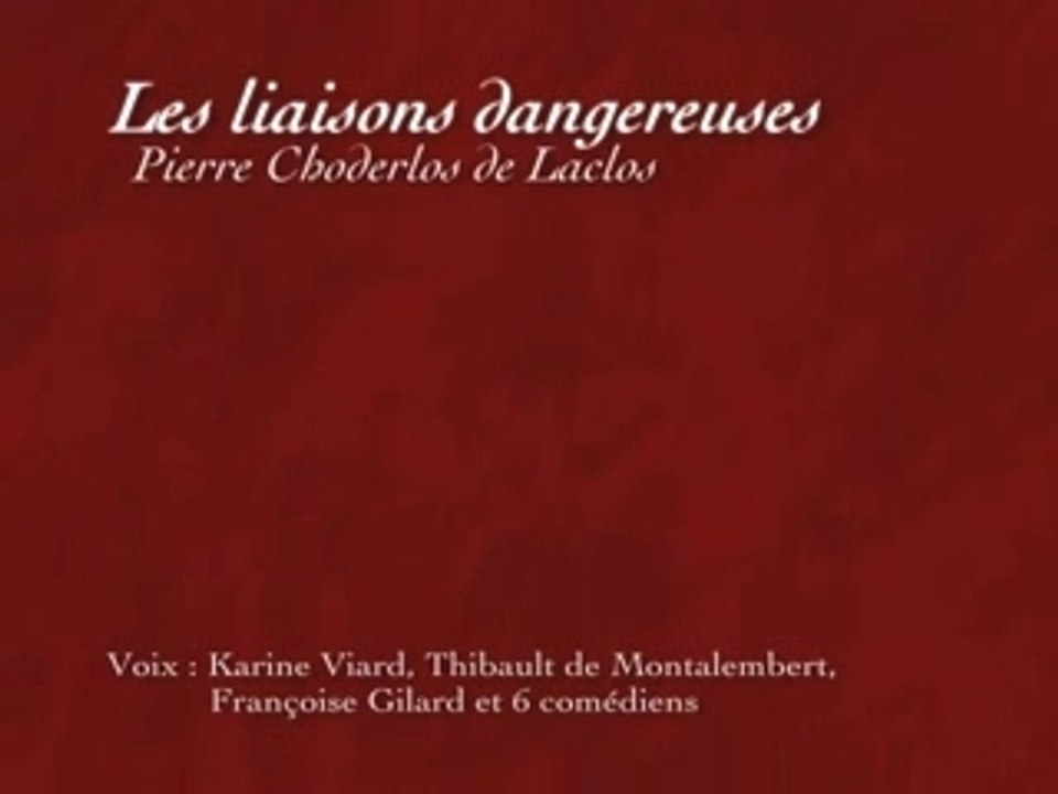 Liaisons 002 _ De Merteuil à Valmont