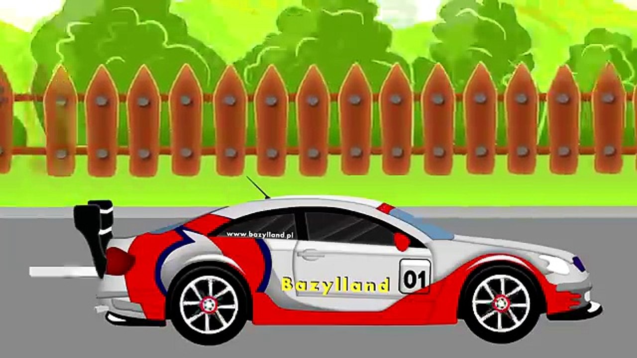 ☻ Sports Car | Tuning | Cars for Kids - Auta Bajki Dla Dzieci ☻