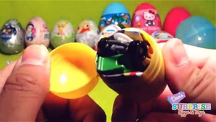 15 KINDER SURPRISE EGGS Huevo Sorpresa Thomas & Friends Disney Cars and Planes