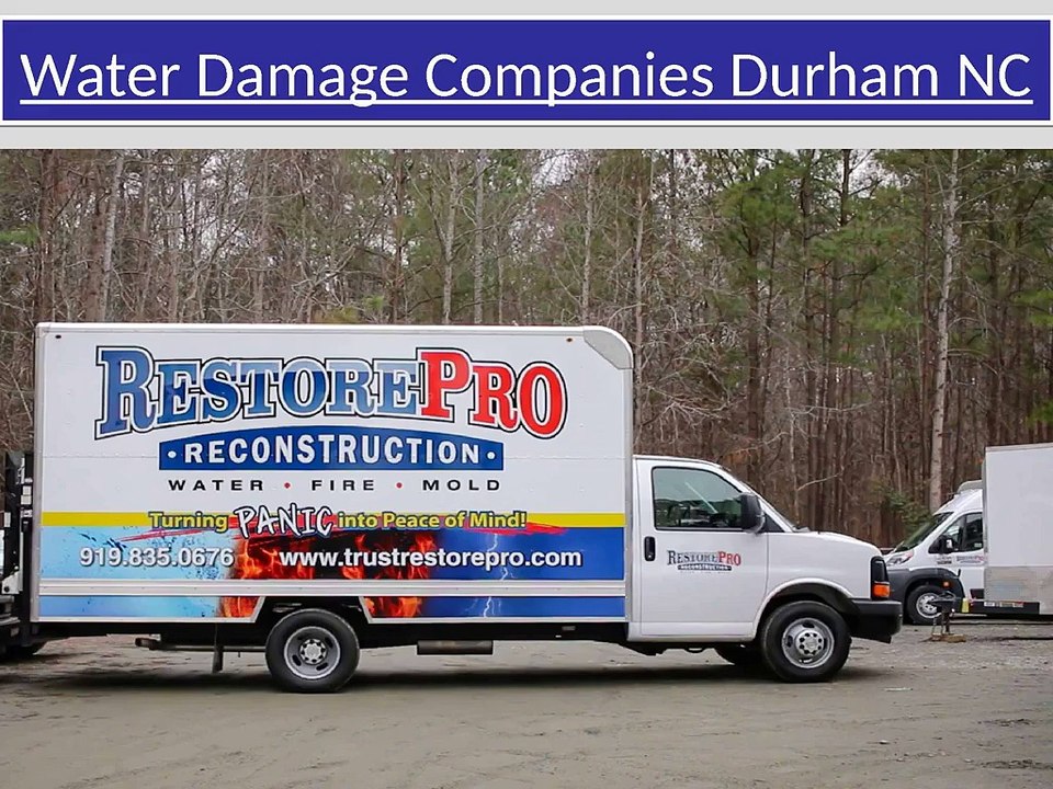 Water Damage Companies Durham North Carolina