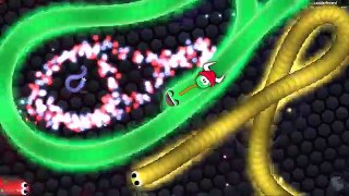 Slither.io - 1 MASTER SNAKE vs. 2300 SNAKES! // Epic Slitherio Gameplay! (Slitherio Funny Moments)