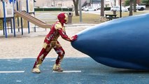 CAPTAIN AMERICA CIVIL WAR vs IRON MAN Marvel Superhero Battle goes jail IN REAL LIFE Movie Trailer-VwpahEZwdH8
