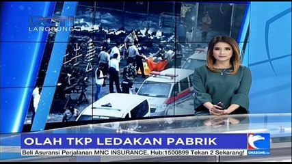 Polisi Olah TKP Ledakan Pabrik Petasan
