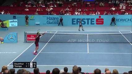 Damir Dzumhur grondé pour avoir gagné un échange après l'avoir lâché