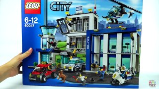 Cartoon Lego City. Police station 60047. Lego cartoon. Review of set. LEGO CITY POLICE STATION-n92apgg0gEc