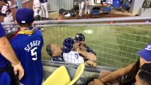 Fan Escorted From Dodger Stadium After Jumping into Bullpen