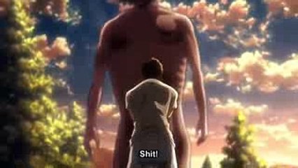 HANNES DEATH  Attack on Titan Season 2 Episode 12 SUBBED