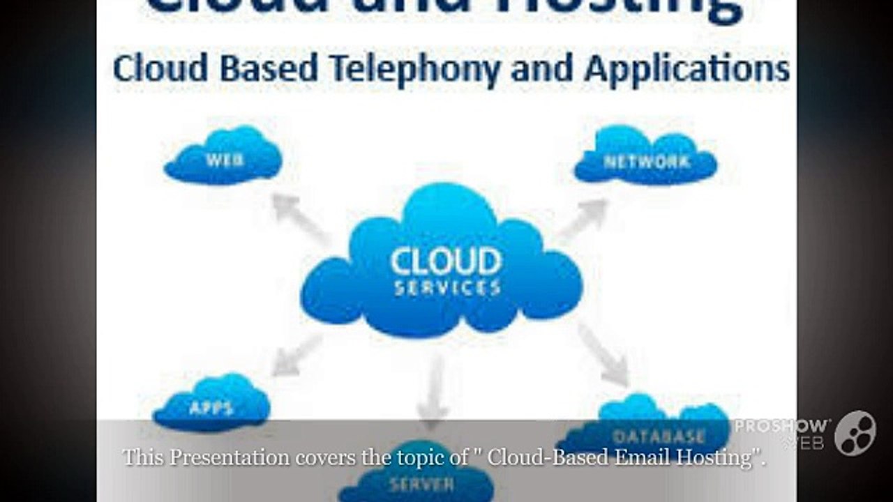 Cloud Based Email Hosting