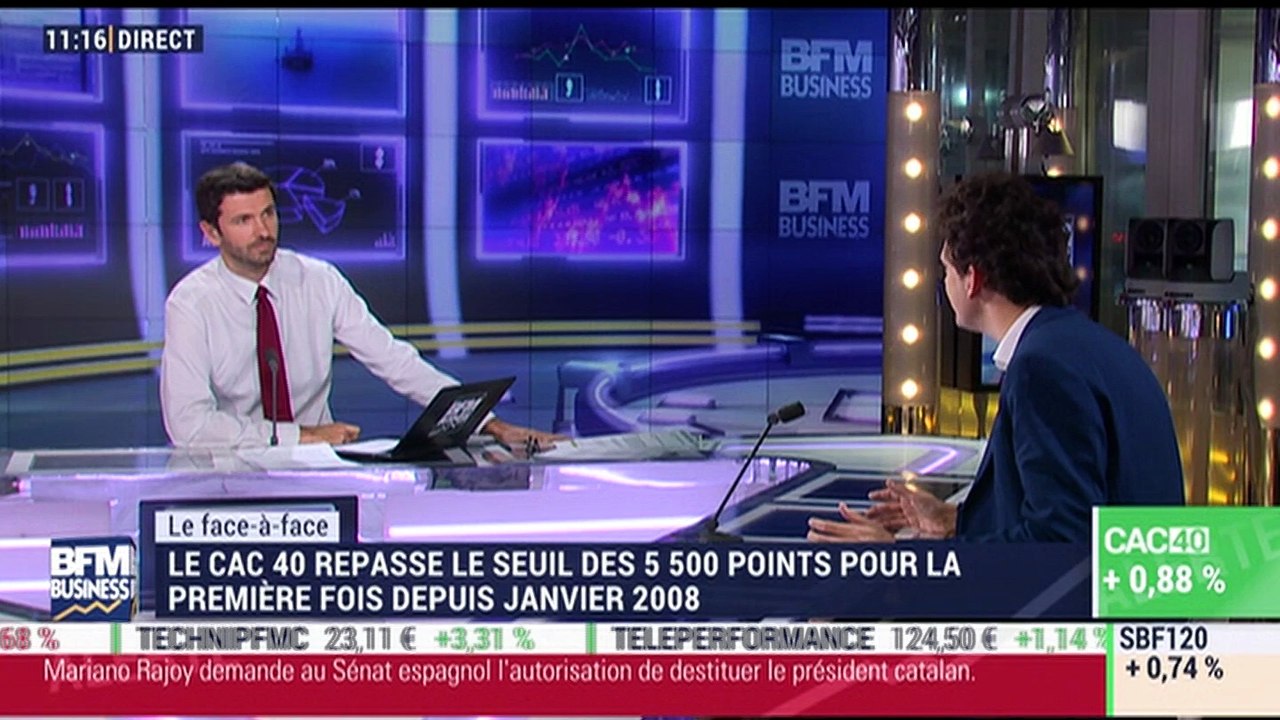 Thibault Prébay VS Rachid Medjaoui (1/2): Avec un CAC 40 à son plus haut niveau depuis 10 ans, peut-on parler de paradis financier ? - 27/10