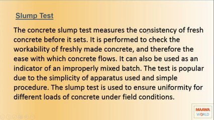 Slump Test of Concrete ASTM C143 [Urdu/Hindi]