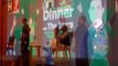 Shahid Afridi and Harbhajan Singh at Shahid Afridi foundation event in Bahrain talking about cricket