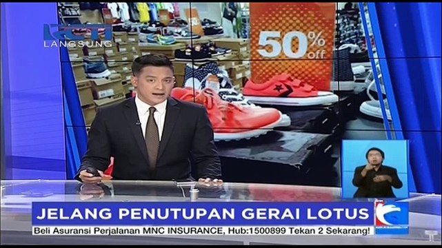 Jelang Penutupan Gerai Lotus